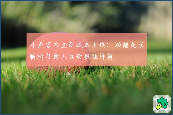 斗鱼官网全新版本上线：功能亮点解析与新人注册教程详解